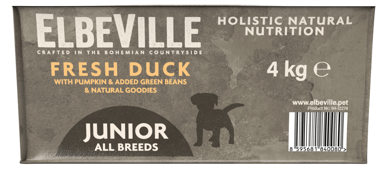 ELBEVILLE granuly  Puppy and Junior All Breeds Fresh Duck Healthy Development 4kg