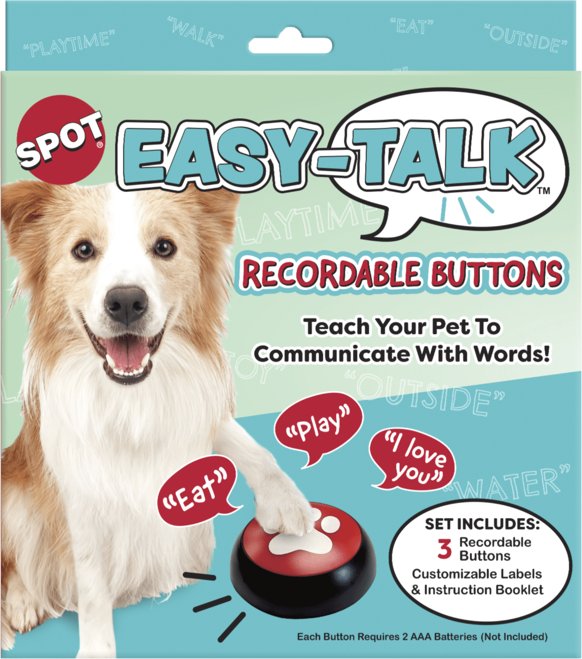 E-shop Hračka Spot Easy Talk interaktivní tlačítka 3ks