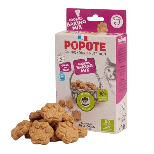 Veľkonočná pečiaca zmes na sušienky pre mačky Popote kačica 200 g