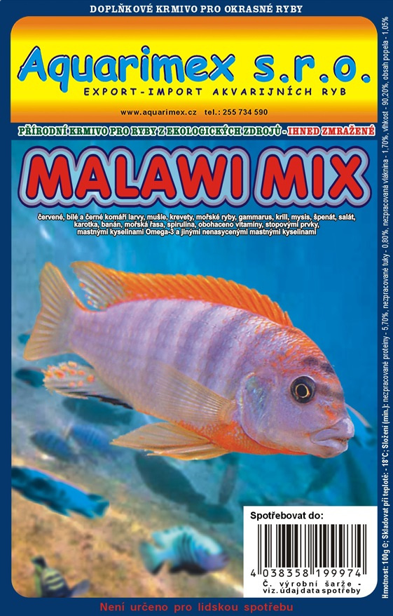 Aqua Malawi mix mrazené 100 g