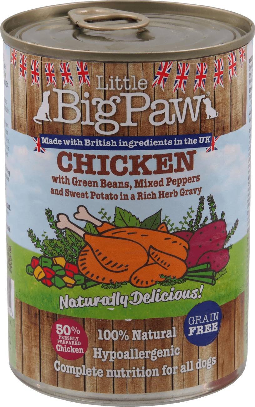 Konzerva Little Big Paw kuře 390g