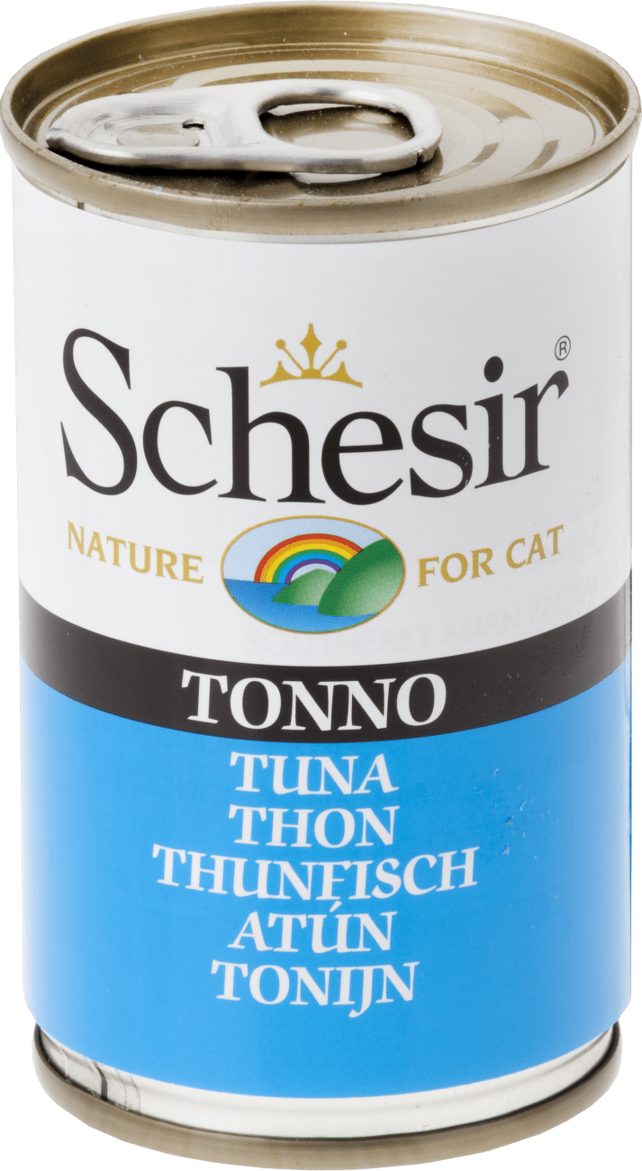 SCHESIR Cat konzerva pre mačky s tuniakom 140 g