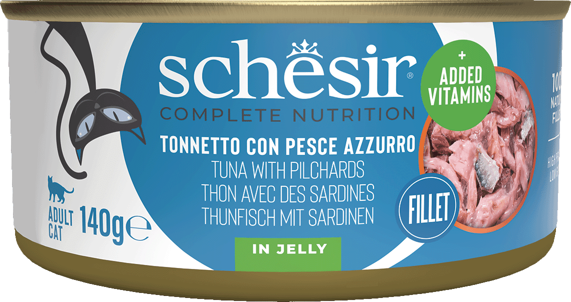 Konzerva SCHESIR tuňák a sardinky v želé 140g