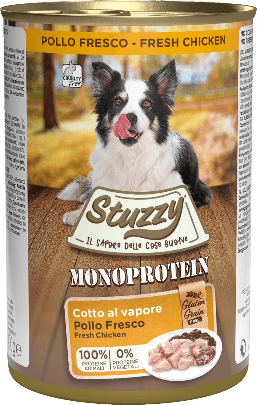 Stuzzy dog monoprotein konzerva kuracie 400 g