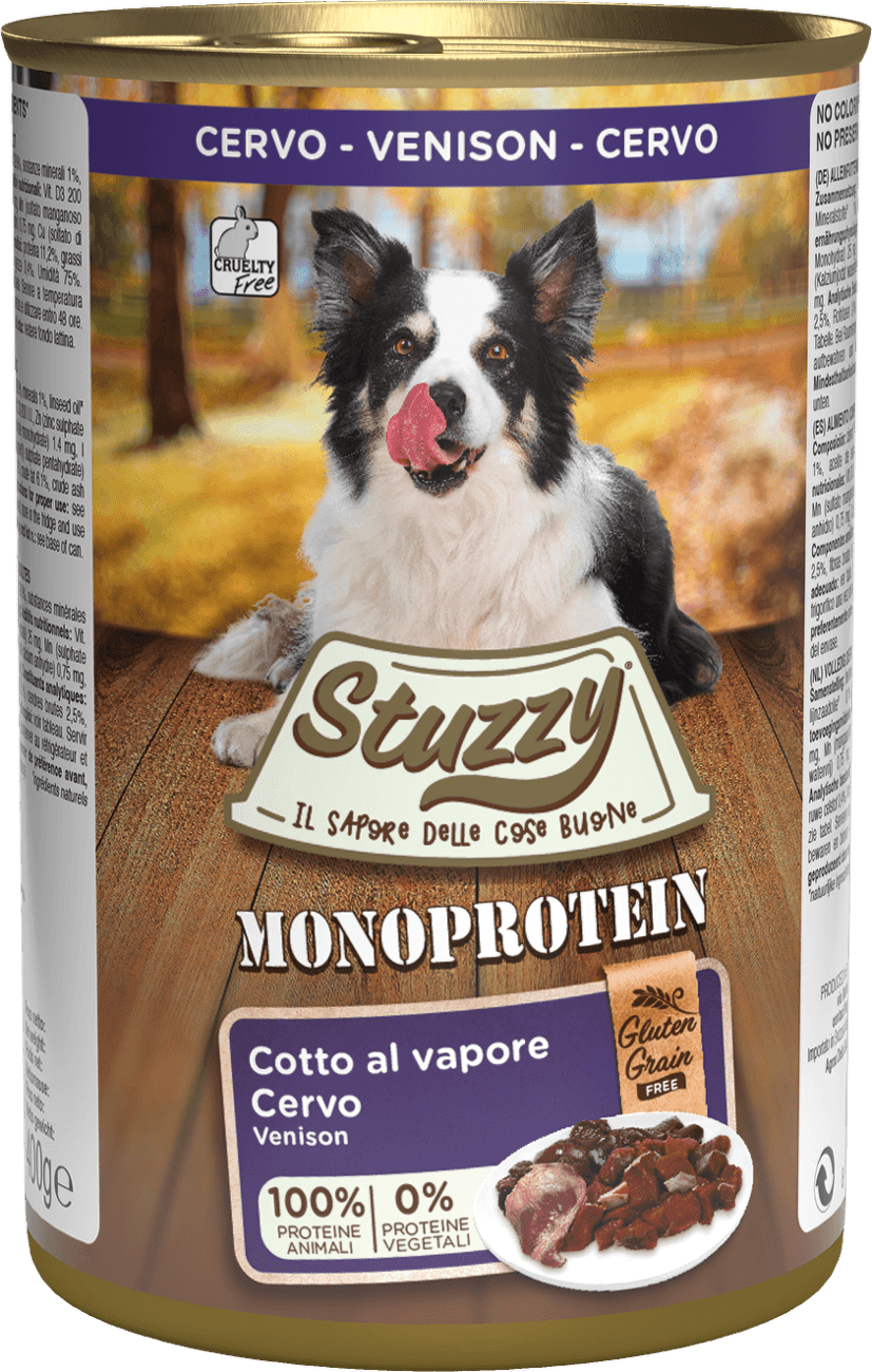 Stuzzy dog monoprotein konzerva divina 400 g