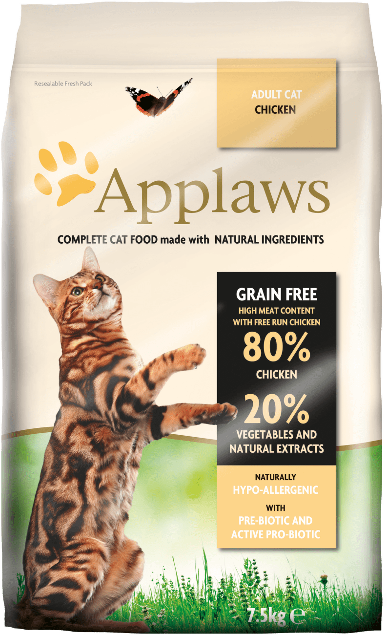 Applaws Dry Cat krmivo kura 7,5 kg
