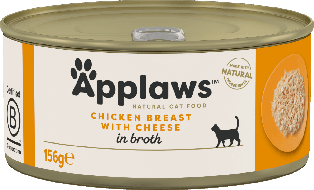 Konzerva Applaws Cat Tin Chicken Breast with Cheese 156 g