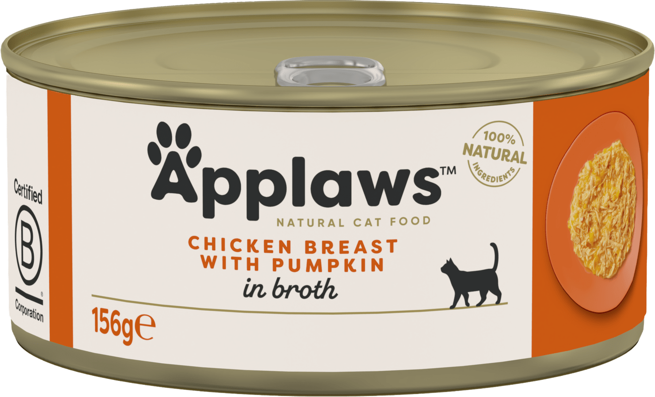 Konzerva Applaws Cat Tin Chicken Breast with Pumpkin 156 g
