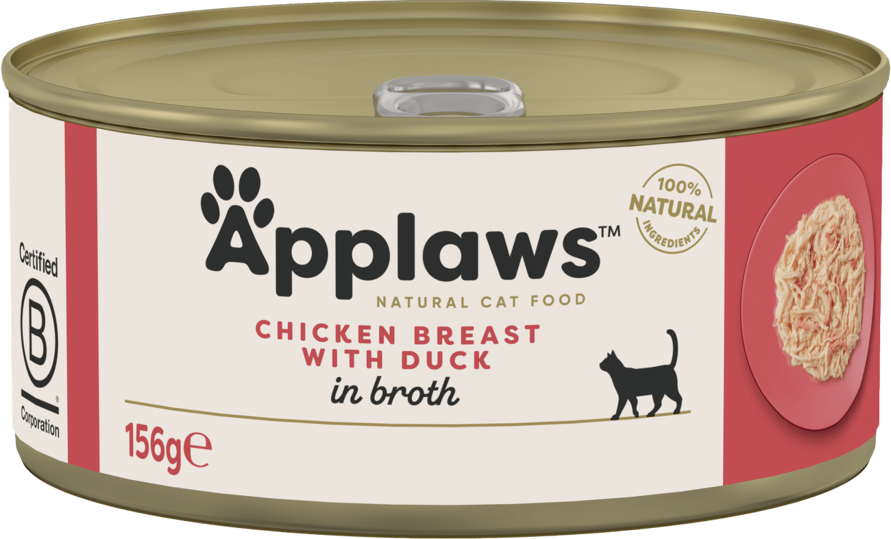 Konzerva Applaws Cat Tin Chicken Breast with Duck 156 g