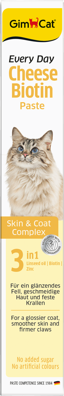 Pasta GimCat Kase-Paste Biotin 100 g