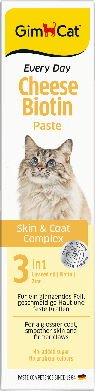 Pasta GimCat Kase-Paste Biotin 200 g