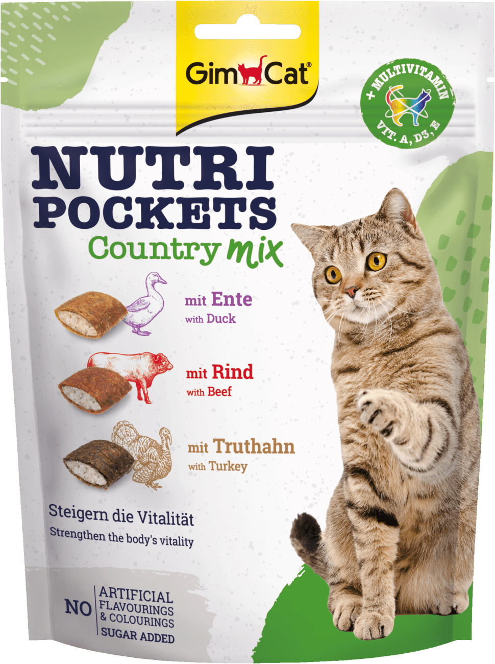 Pochoutky GimCat Nutri Pockets Country Mix 150 g