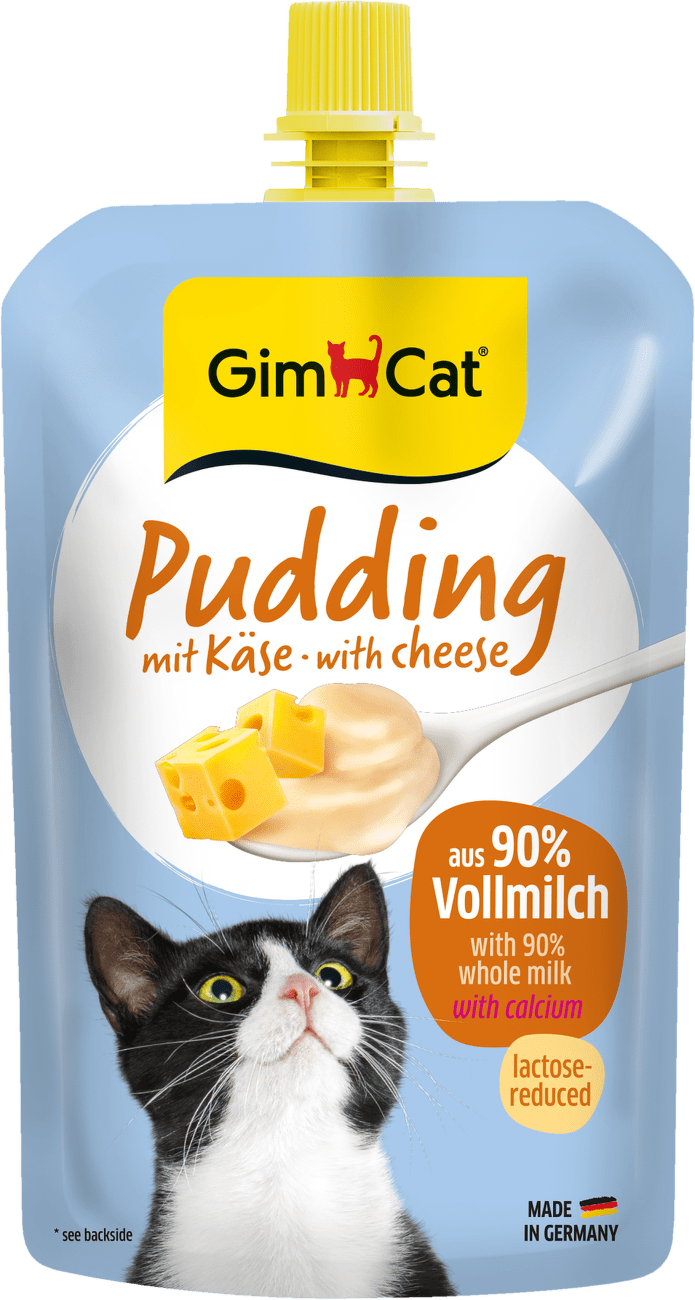 Puding GimCat se sýrem pro kočky 100 g