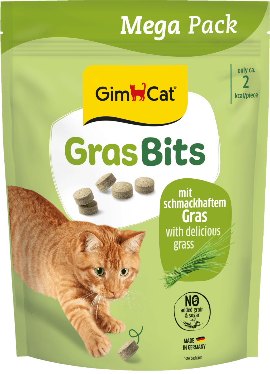 Pamlsky GimCat Gras Bits s kočičí trávou 425 g