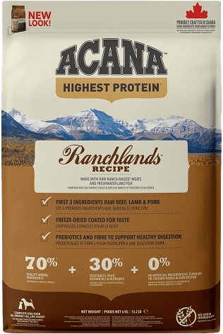 Acana Regionals granuly Ranchlands Dog 6 kg