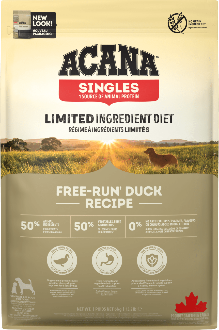 Krmivo Acana Singles Free-Run Duck 6 kg