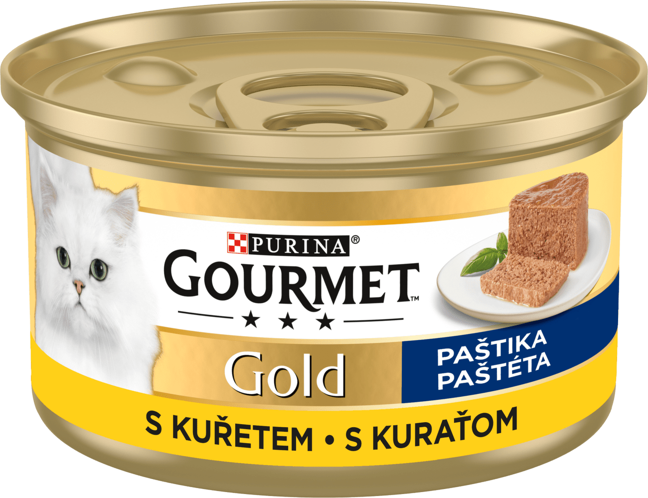 Gourmet Gold Cat konzerva kura 85 g