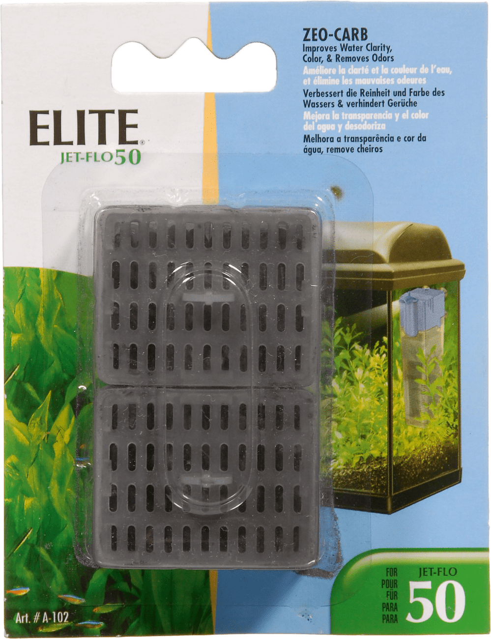 Elite náplň aktívne uhlie Jet Flo 50