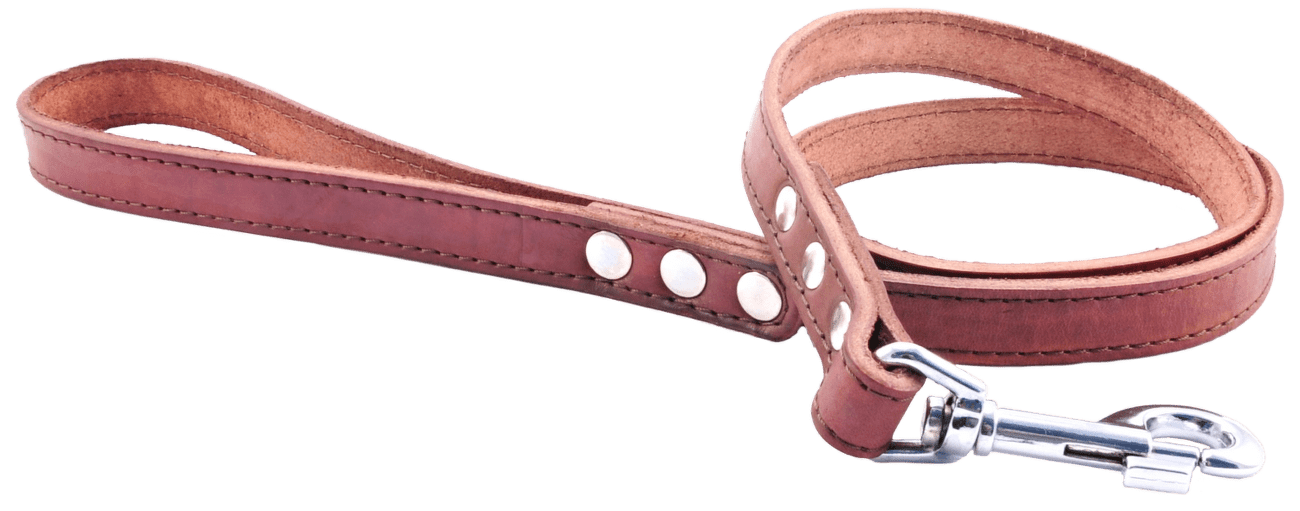 Kožené vodítko Tamer 1,9cm/115cm hnědé