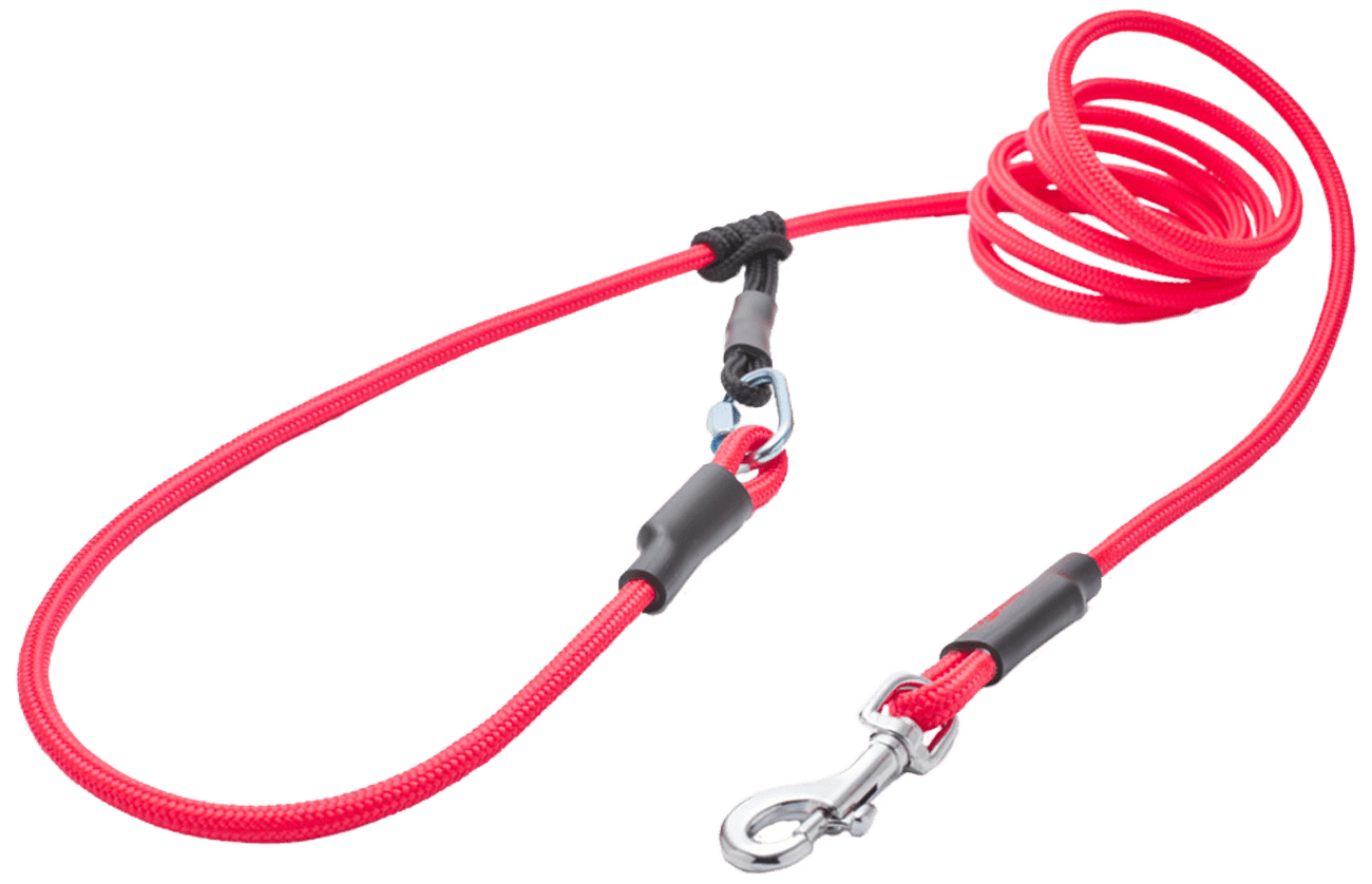 Vodítko Tamer lanové Easylong mini 2m červené