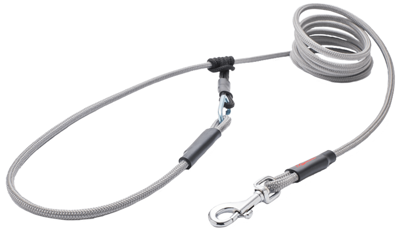 Vodítko Tamer lanové Easylong mini 2m šedé