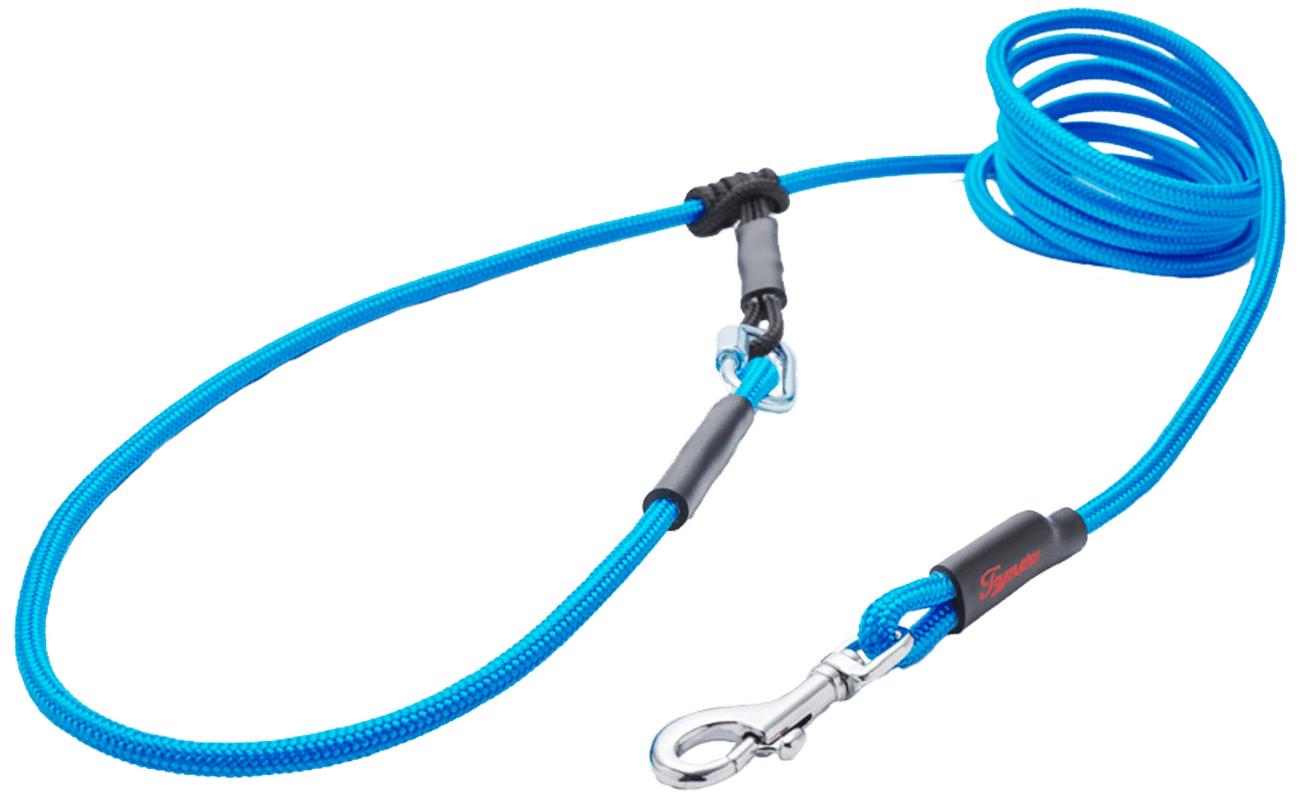 Vodítko Tamer lanové Easylong mini 3,5m modré