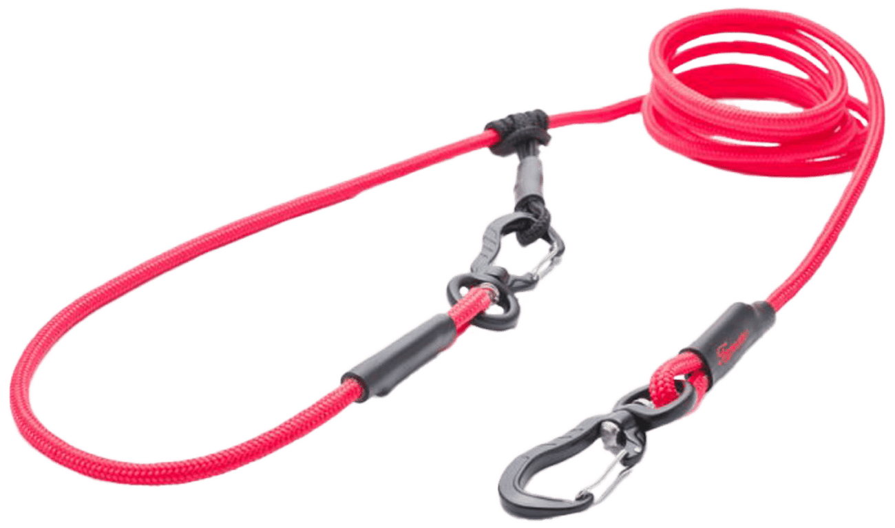 Vodítko Tamer lanové Easylong Twist mini 2m červené