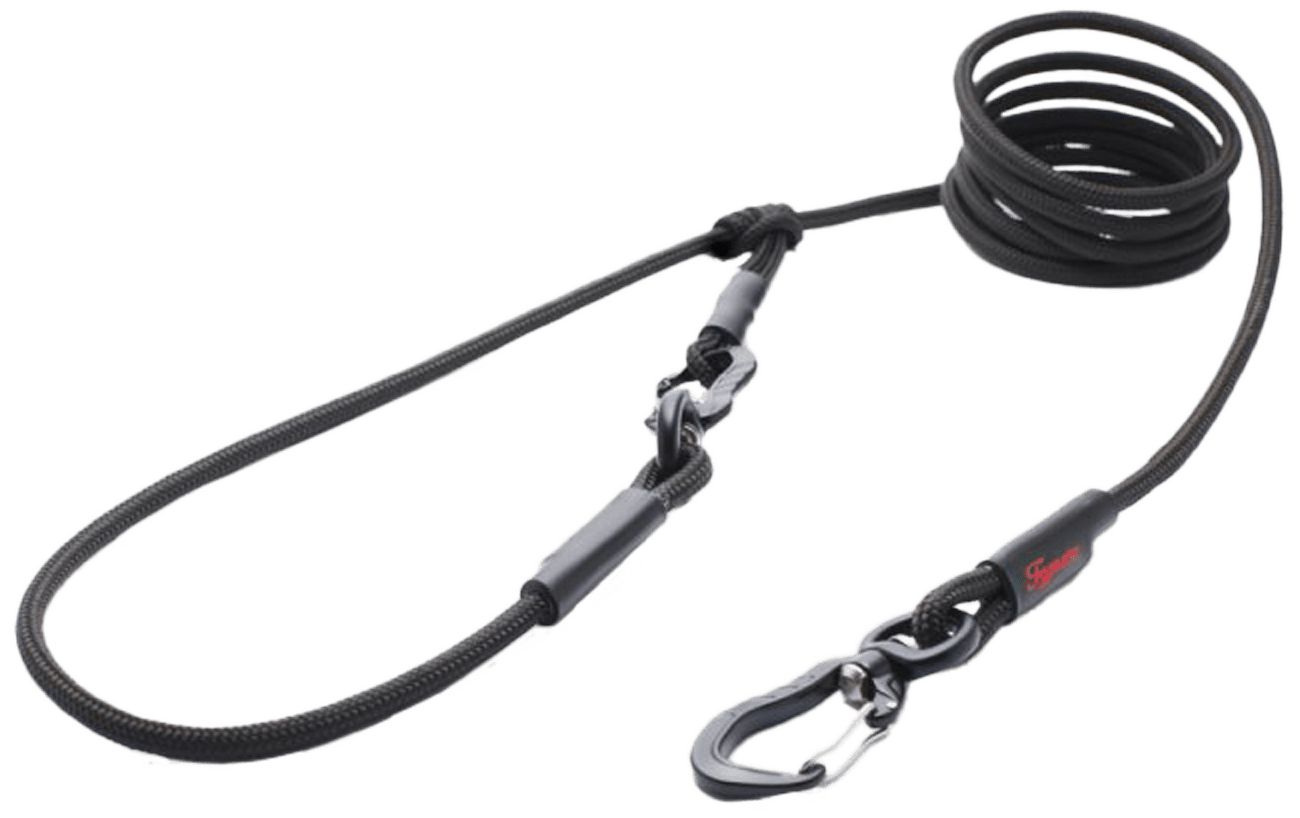 Vodítko Tamer lanové Easylong Twist mini 2m černé