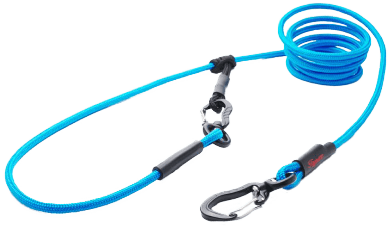 Vodítko Tamer lanové Easylong Twist mini 2m modré