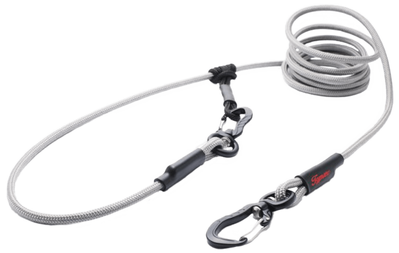 Vodítko Tamer lanové Easylong Twist mini 3,5m šedé