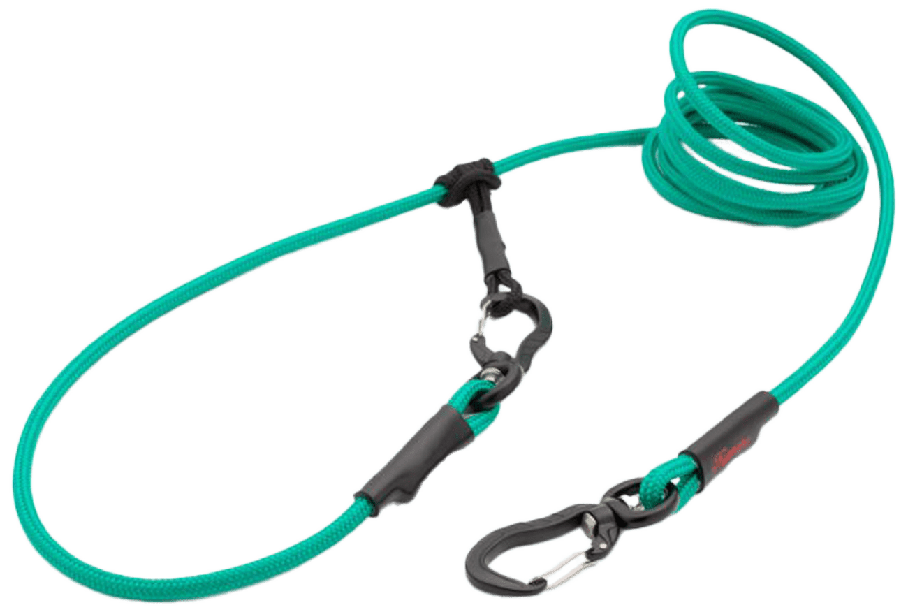 Vodítko Tamer lanové Easylong Twist mini 3,5m zelené