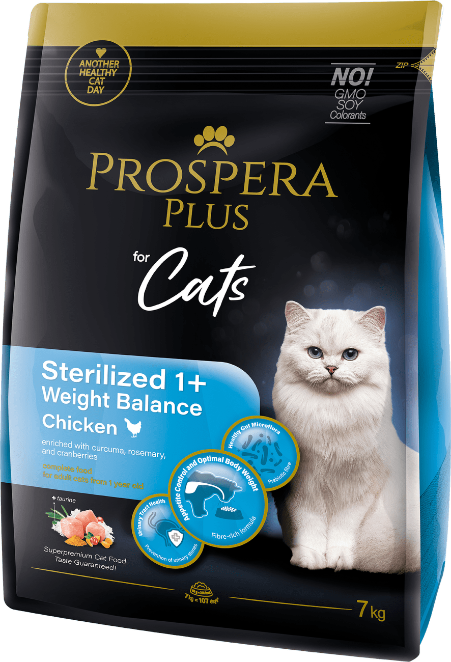 Prospera Plus Sterilized 1+ Chicken Weight Balance 7kg
