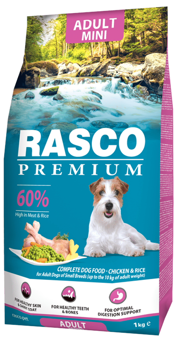 Rasco Premium dog granuly Adult Small 1 kg