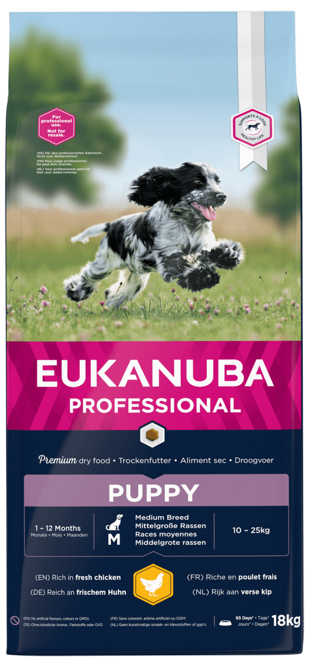 EBC Eukanuba Puppy Medium 18kg