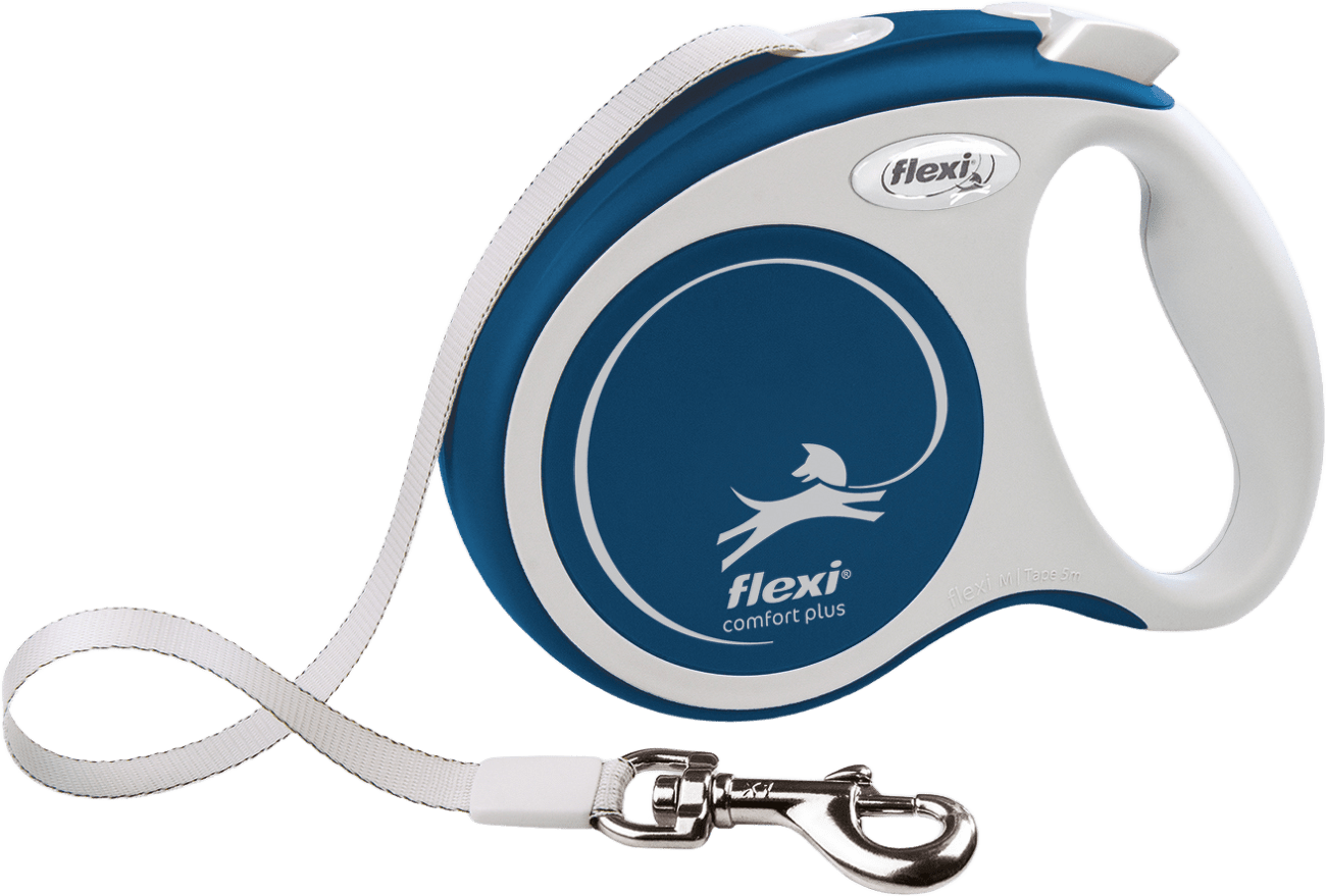 Navíjecí vodítko Flexi Comfort Plus Tape XS 3 m modré
