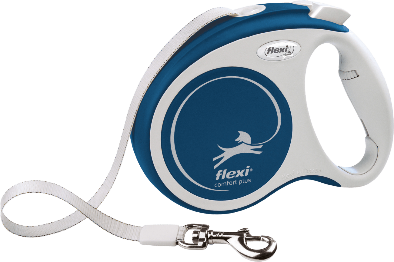 Navíjecí vodítko Flexi Comfort Plus Tape M 5 m modré