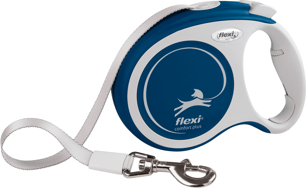 Navíjecí vodítko Flexi Comfort Plus Tape L 5 m modré