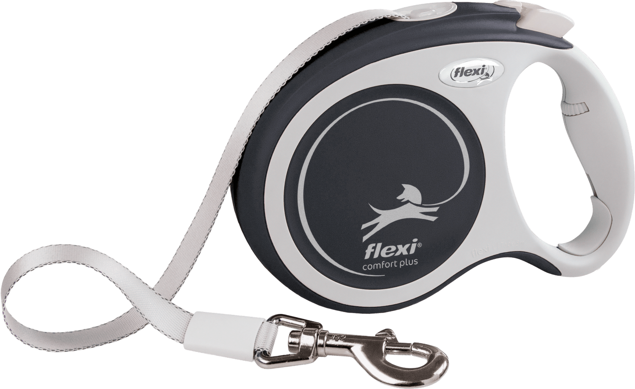 Navíjecí vodítko Flexi Comfort Plus Tape L 5 m antracit