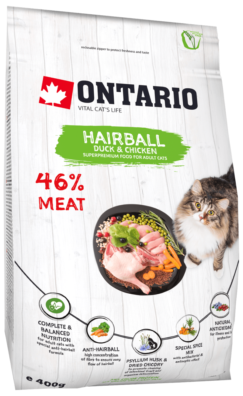 Ontario Cat Hairball 0,4kg
