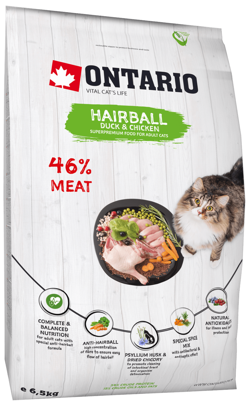 Ontario Cat Hairball 6,5kg