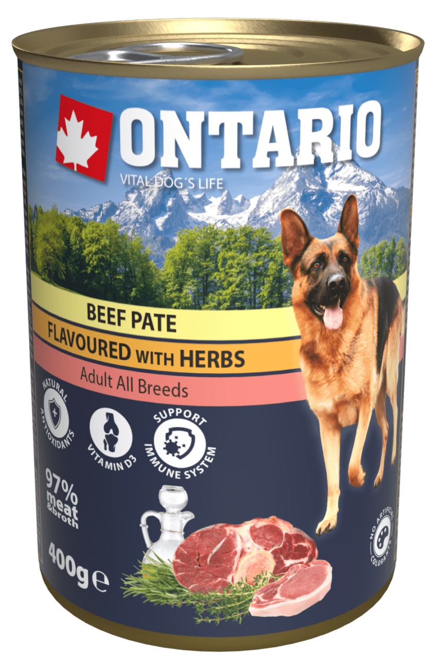 Ontario konzerva mleté hovädzie s príchuťou bylín 400g