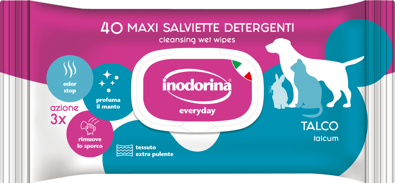 Ubrousky Inodorina Baby Powder 40ks