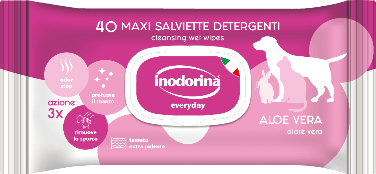 Ubrousky Inodorina Aloe Vera 40ks