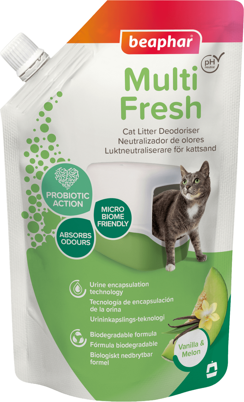 Odstraňovač zápachu Beaphar Multi Fresh Vanilla&Melon 400g