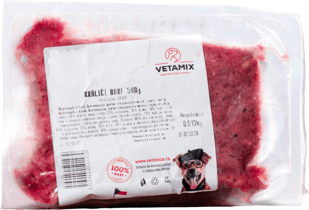 Barf Vetamix králičí 500g