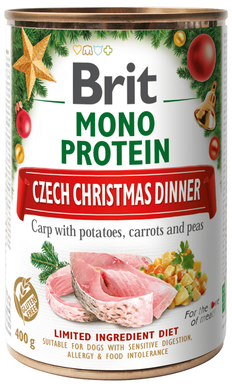 Brit Care Dog monoprotein christmas 400 g v Superzoo.cz