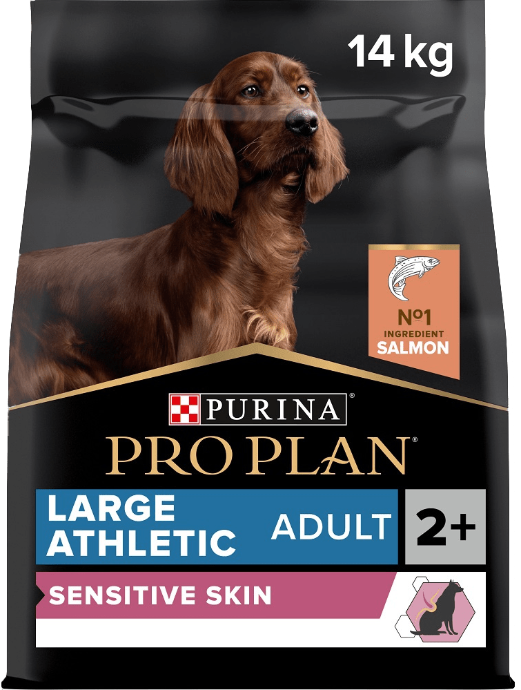 Pro Plan granuly Large Adult Athletic Sensitive Skin losos 14kg