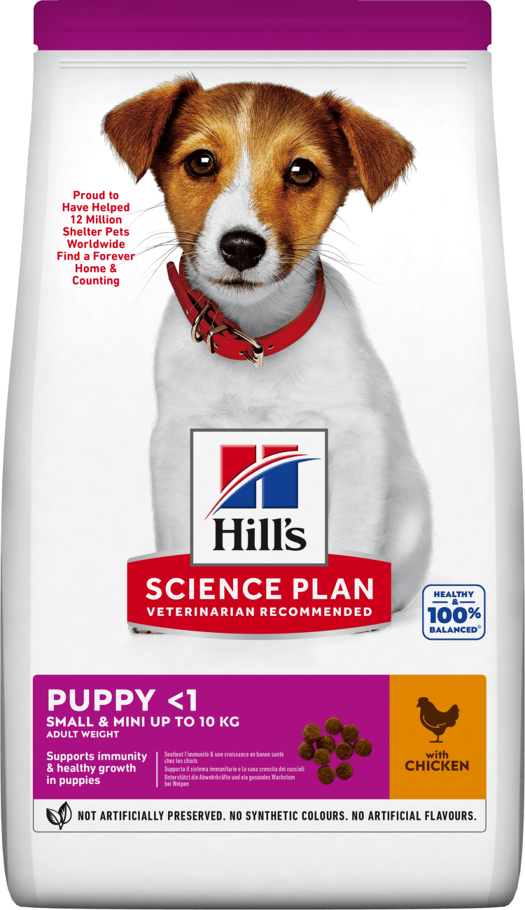 Hill's Science Plan pro štěňata malých a trpasličích plemen s kuřetem 6kg