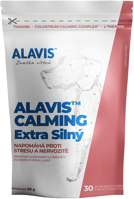 Tablety Alavis Calming proti stresu Extra silný 30 tbl