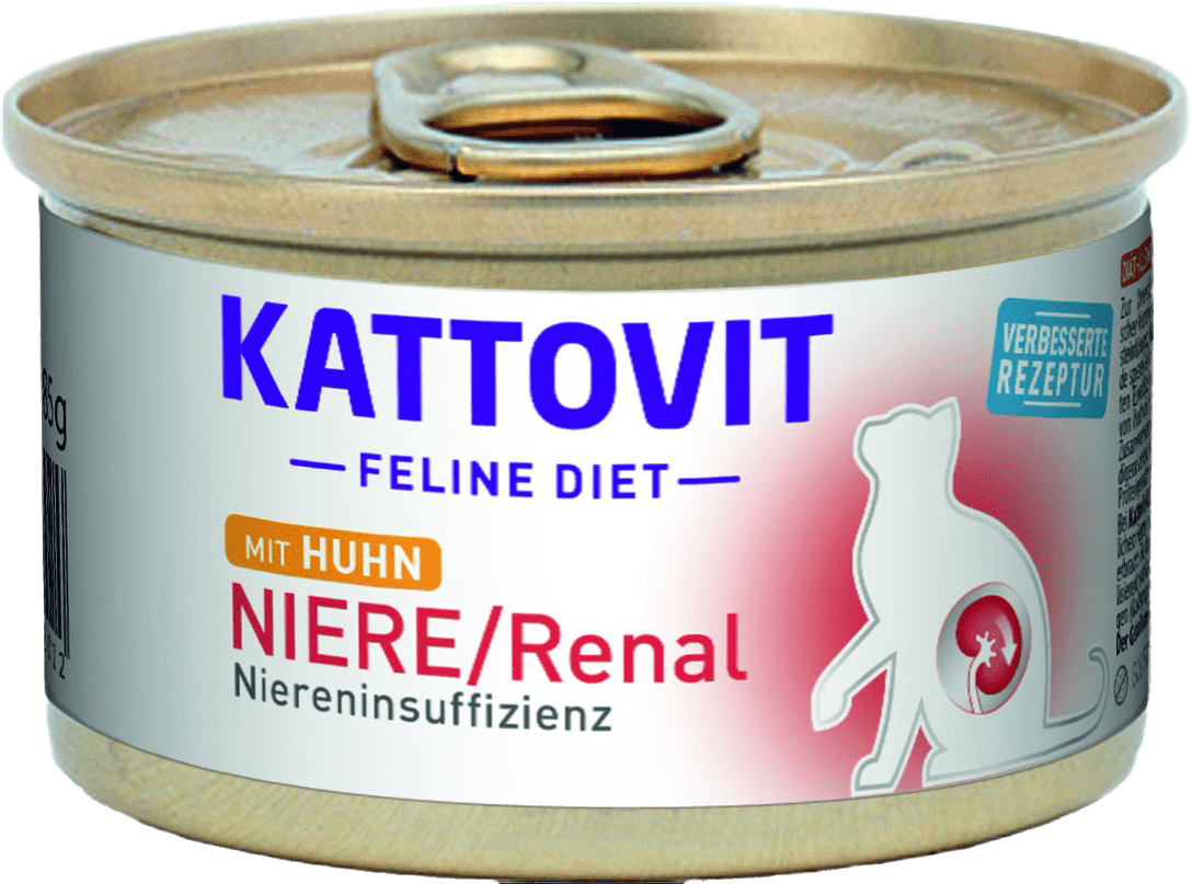 Konzerva Kattovit niere/renal kuře 85g